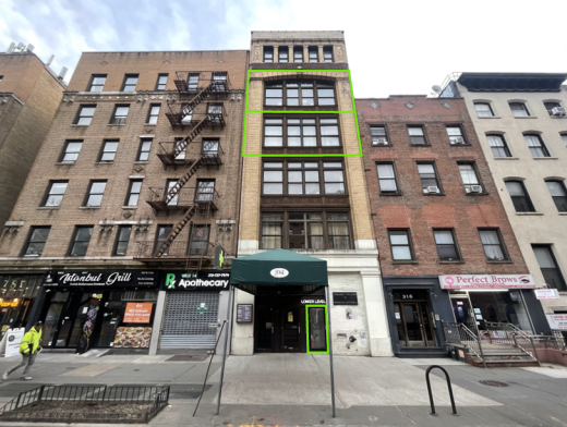 314 WEST 14TH STREET: LOWER LEVEL, 4TH & 5TH FLOOR